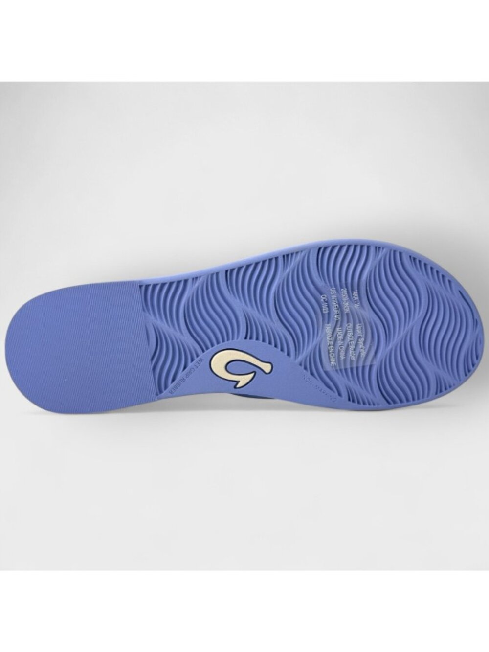 OluKai Aka Womens Thong Sandals Cloud Blue Water Friendly Size 8 New - Picture 6 of 11